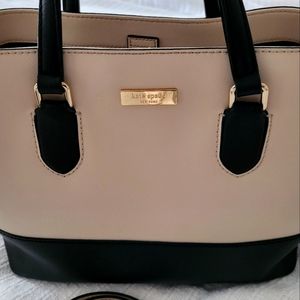 Kate Spade off white and black handbag